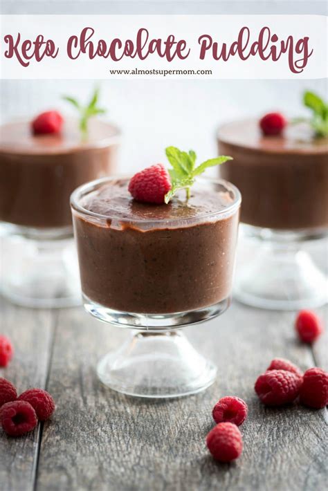Keto Chocolate Pudding Recipe Almost Supermom