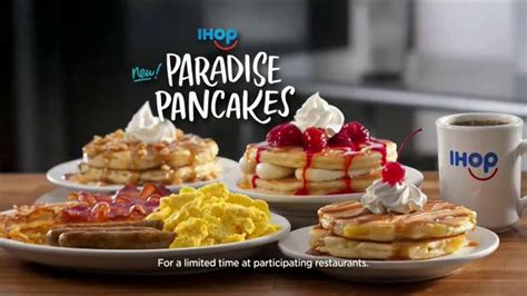 Ihop Paradise Pancakes Tv Commercial Island Time Ispot Tv