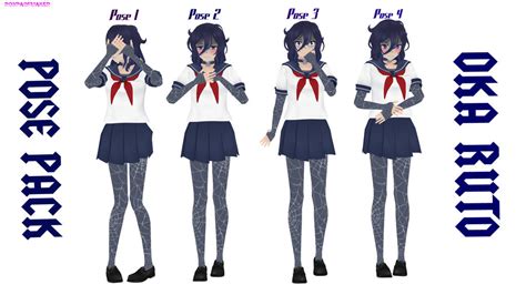 Yansim Pose Pack Oka Ruto Dl By Ronpaofmaker On Deviantart