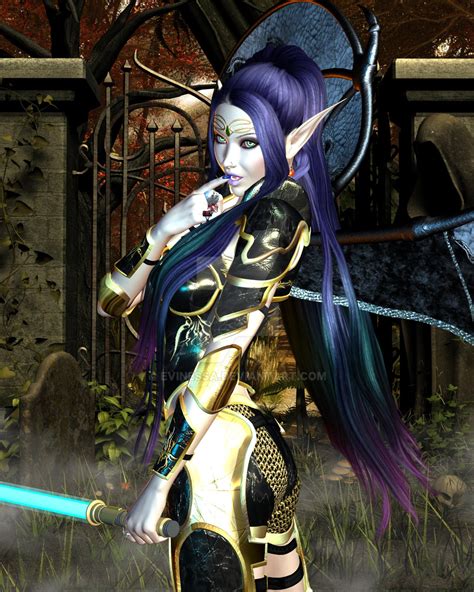 sexy fantasy devil vamp purple elf lightsaber 11 by evinessa on deviantart