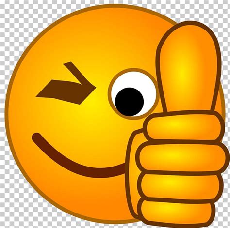 Thumb Signal Emoji Smiley Png Clipart Clip Art Computer