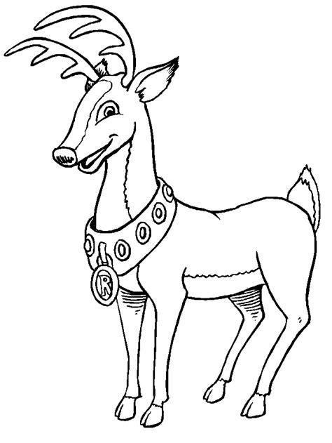Free Printable Reindeer Coloring Pages For Kids Coloring Wallpapers Download Free Images Wallpaper [coloring876.blogspot.com]