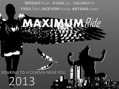 Maximum ride is a film adaptation of the angel experiment, released in 2016. Maximum Ride Movie Poster - Maximum Ride Fan Art (23558178 ...