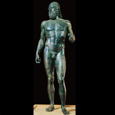 Full Size Greek Bronze Sculpture Naked Bearded Warrior Statues In Riace Buy Warrior Statue