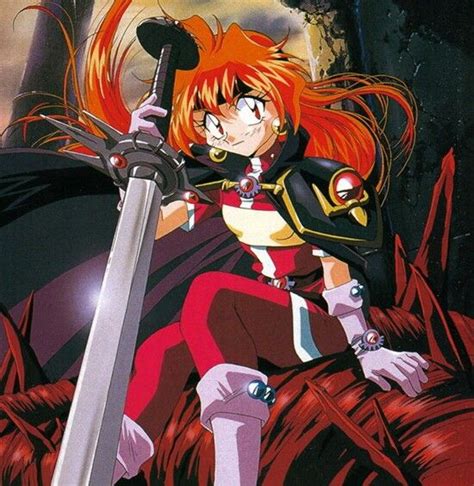 Slayers Lina Inverse Reena Y Gaudi Manga Art Anime Art Ronin