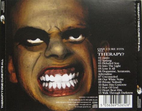 Therapy One Cure Fits All Cd