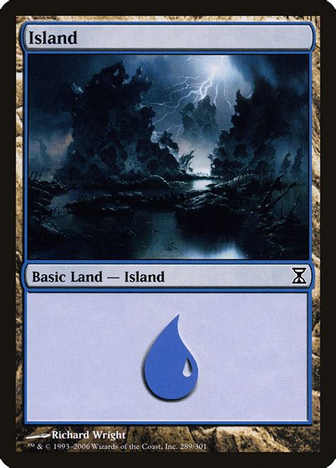 Island · Time Spiral Tsp 289 · Scryfall Magic The Gathering Search