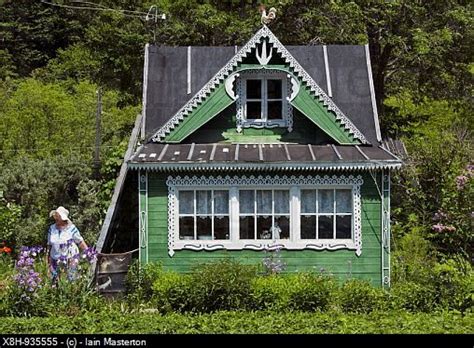 Dacha Sakhalin Island Russia Wooden Architecture Cottage Architecture