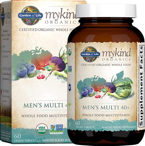 Buy Garden Of Life Mykind Organics Whole Food Multivitamin For Men 40