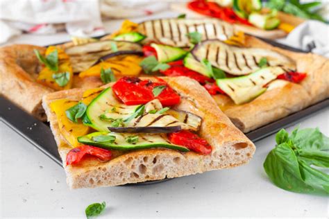 Pizza Con Verdure Grigliate Ricetta Semplice E Gustosa