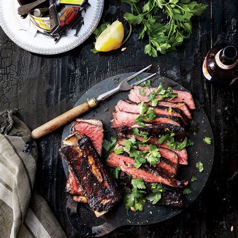 Grilled Short Ribs With Lemon And Parsley Recipe Epicurious