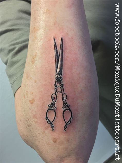 Scissor Tattoo Scissors Tattoo Hairdresser Tattoos Barber Tattoo