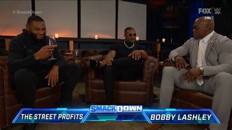 Bobby Lashley Talks With The Street Profits Wwe Smackdown July