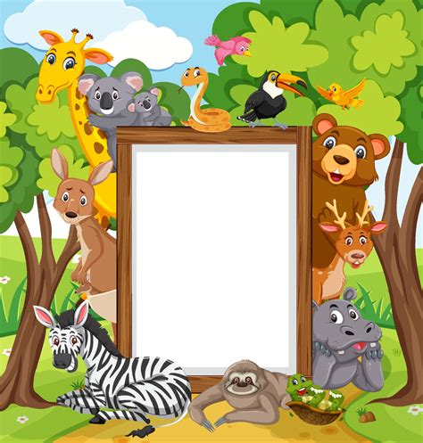 Animal Frame Vector Art Icons And Graphics For Free Download