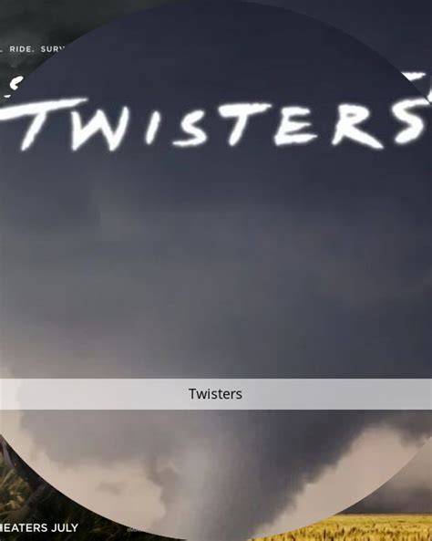 Twisters Twisters 2024 Cz Hd Trailer