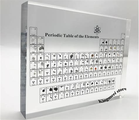 Large Stock Acrylic Periodic Table Chemical Periodic Table Acrylic