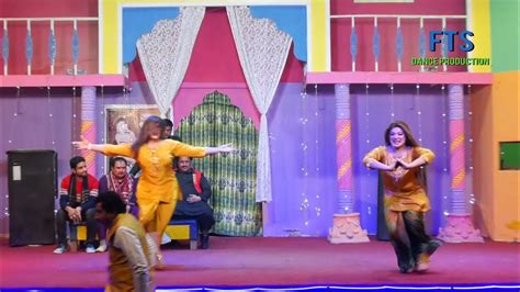 Nida Khan And Sana Khan Dil Dhola Mujra Dance Fts Dance Production Youtube