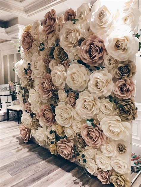 60 How To Use Giant Paper Flowers At Your Wedding 15 Wedding