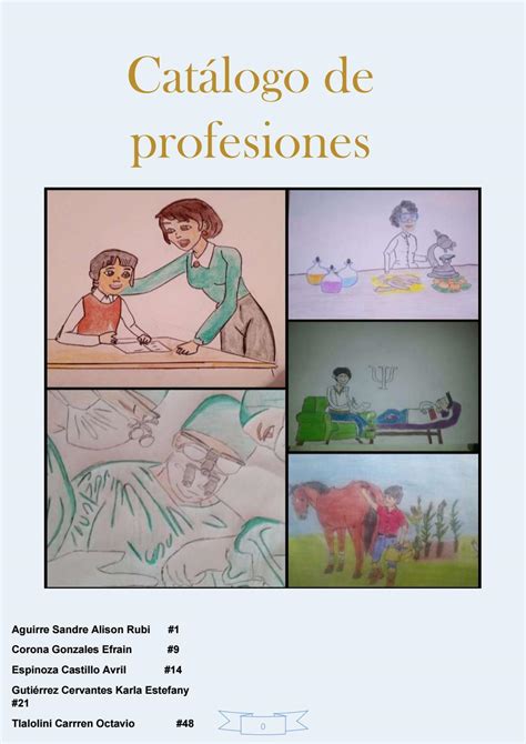 Catálogo De Profesiones By Avril Castillo Issuu