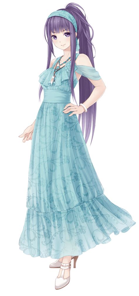 Blue Gown Anime Art Girl Anime Girls Anime Outfits Mode Outfits