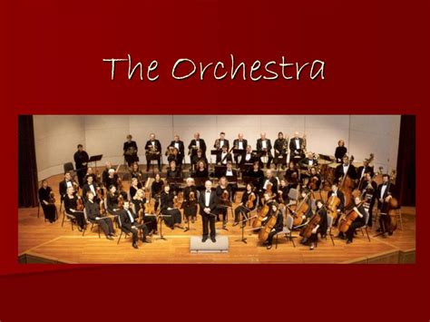 Ppt The Orchestra Powerpoint Presentation Free Download Id6855045