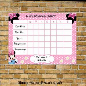Minnie Mouse Chore Chart
