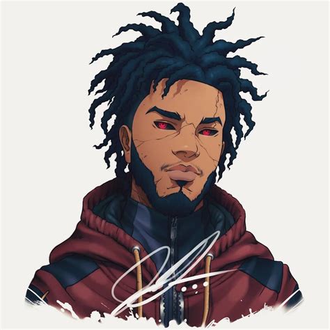 Black Anime Characters With Dreads Pin By Kashif Ross On African