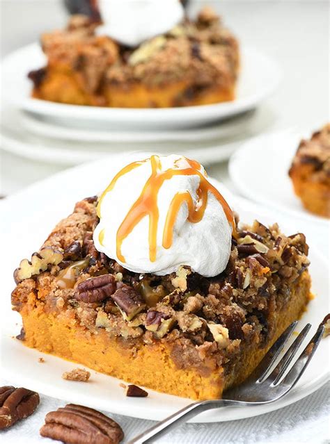 Pecan Pumpkin Crunch Cake Easy Thanksgiving And Christmas Dessert