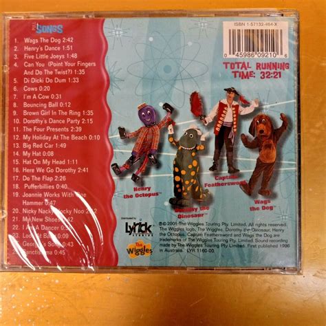 The Wiggles Dance Party 25 Fun Songs CD New 2001 EBay