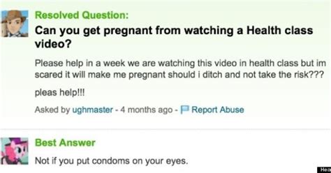 yahoo answers 20 funniest answers to 20 dumb questions huffpost uk