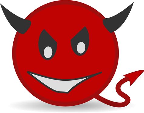Download Transparent Satan Clipart Cartoon Little Dev