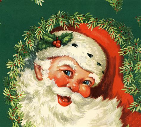 Vintage Santa Claus Wallpapers Top Free Vintage Santa Claus