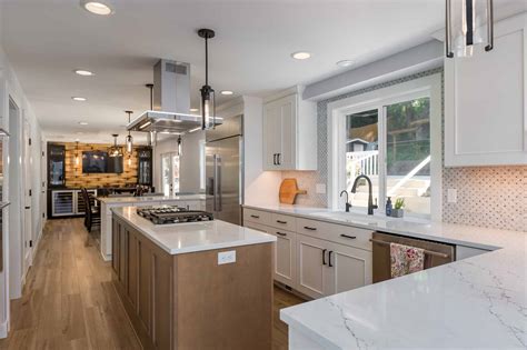 Two Toned Kitchen Remodel Westhill Inc
