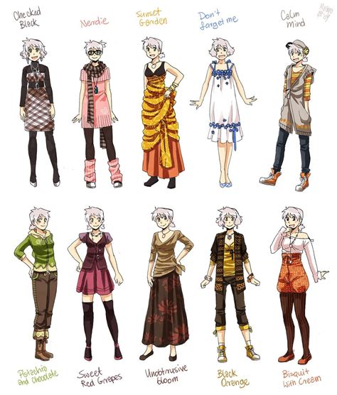 Como Desenhar Mangá Roupas Femininas Anime Outfits Art Clothes