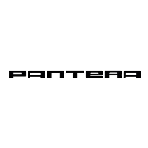 Pantera Logo Logo Key Ring Download Free Detomaso Pantera Vector