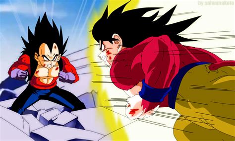 Vegeta Vs Goku By Salvamakoto On Deviantart