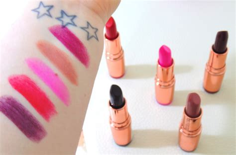 Makeup Revolution Rose Gold Lipsticks Of Beauty And Nothingness By
