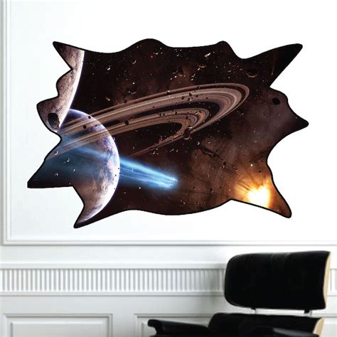 Outer Space Decal Space Wall Decal Murals Primedecals