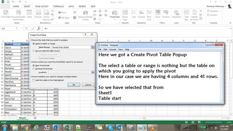 How To Use Pivot Table In Excel 2013 Youtube
