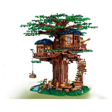 Lego Ideas 21318 Tree House 3036 Piece Block Building Set With 4