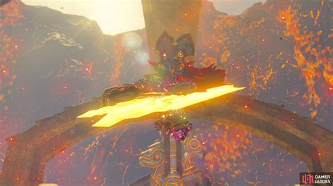 Boss Fight Fireblight Ganon Divine Beast Vah Rudania Story Quests