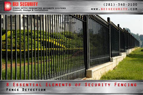 8 Essential Elements Of Security Fencing Bei Security Perimeter