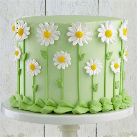 Fresh As A Daisy Cake Recipe Daisy Cakes Creative Cake Decorating