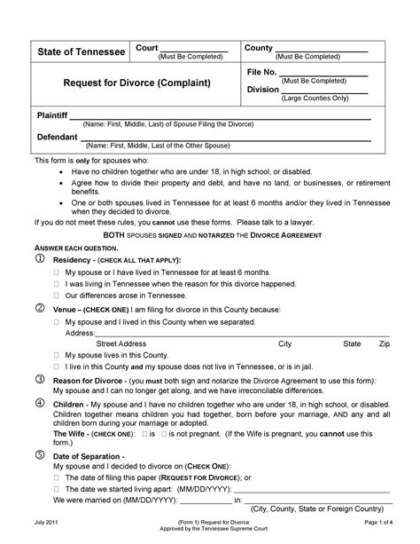 Maybe you would like to learn more about one of these? 40 Free Divorce Papers (Printable) ᐅ TemplateLab
