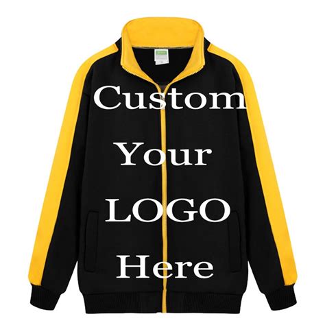 Custom Print Jackets Customized Your Logo Advertisement Patchwork