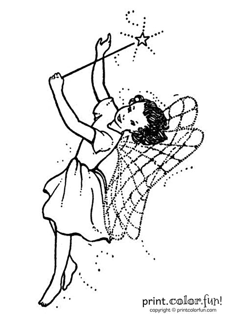 Fairy Wand Coloring Page Coloring Pages