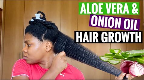 Aloe Vera And Onion Juice For Hair Growth Diy Youtube