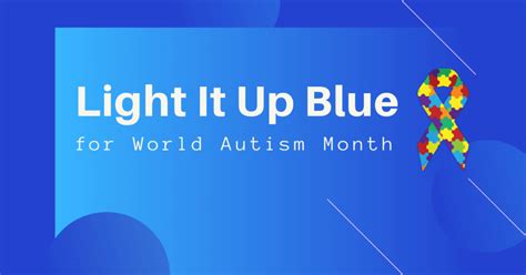 Light It Up Blue For World Autism Month Eloquest Healthcare Inc