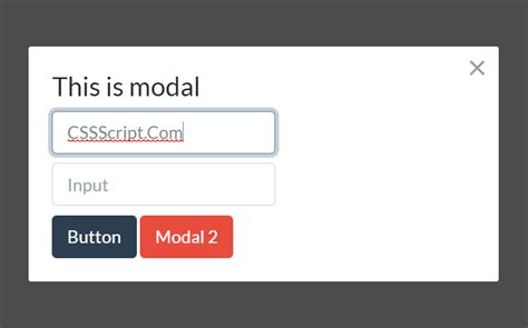 Bootstrap Style Accessible Modal Window In Pure Javascript Accessible