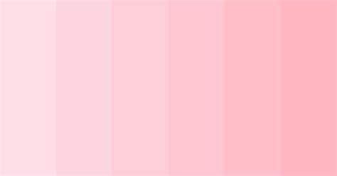 Light Pink Gradient Color Scheme Monochromatic